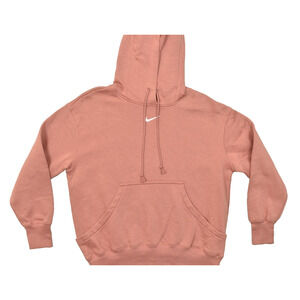 Nike Sportswear Phoenix Fleece Women Over-Oversized Pullover Hoodie Rose Pink S